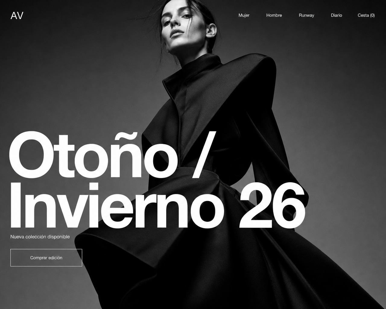 Boutique online de moda de alta gama