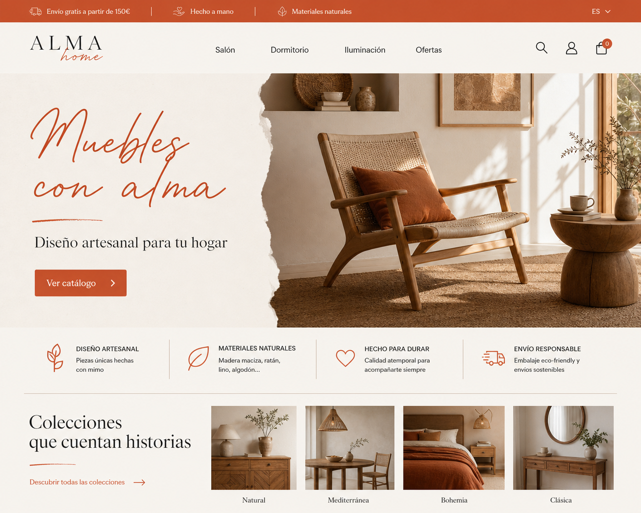 Tienda online de muebles de diseño